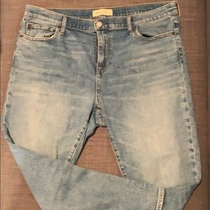Gap straight cut denim pants